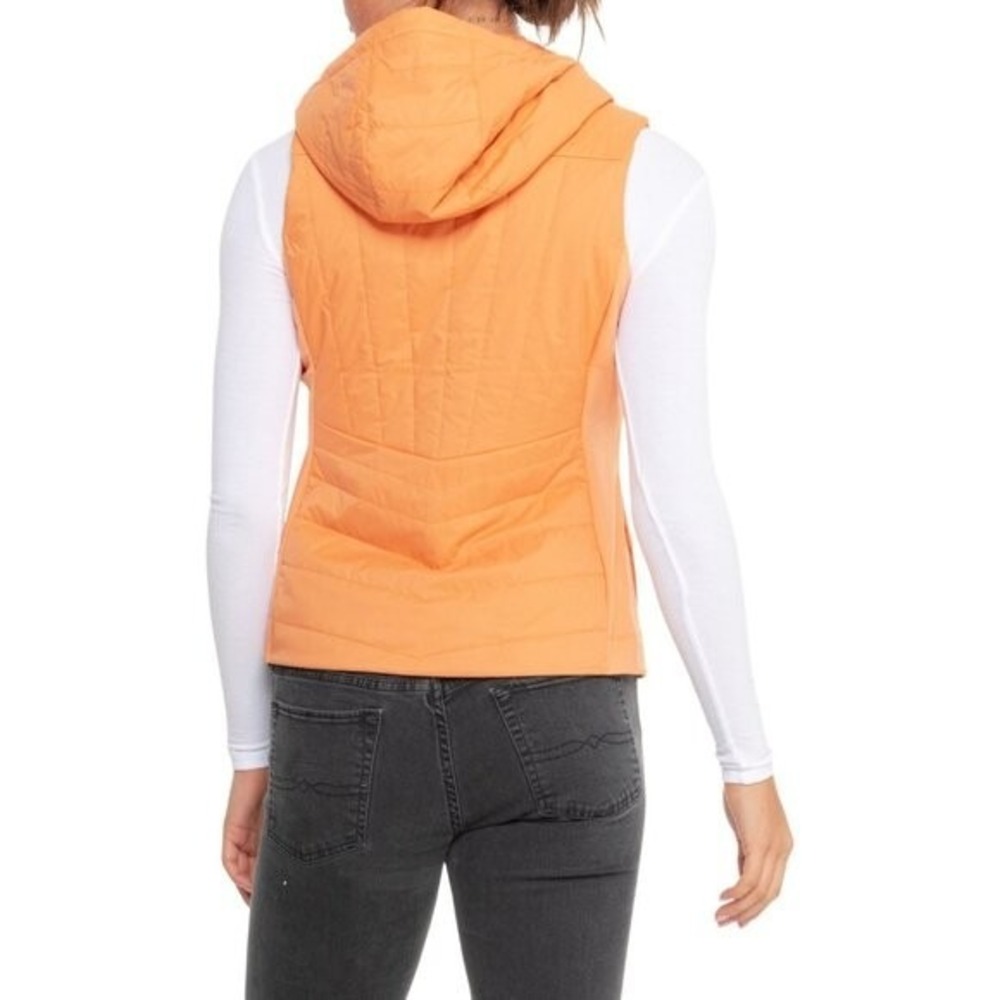 SmartWool Women Smartloft Vest Jacket Sz XL  Insulated Merino Wool Blend Apricot - Picture 3 of 3